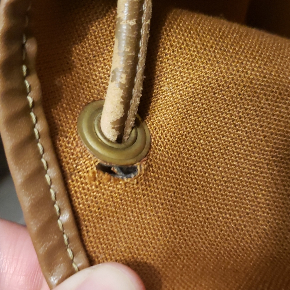 CHRISTIAN DIOR Black Honeycomb Bucket Bag Purse - Picture 10 of 15